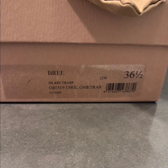 Ganvito Rossi Bree Silver and Clear Heels - Picture 4 of 4